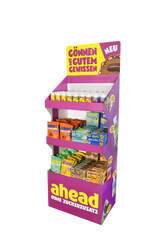 Fitness Display 214 Stk. 12f. sort.