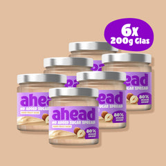 Crazy Hazel White Choco Cream Low Sugar (6x200g)