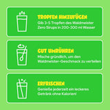 Waldmeister Zero Sugar Sirup (12x48ml)