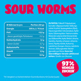 Sour Worms Gummies Low Sugar (18x50g)